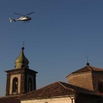 apposizione croce campanile duomo sant'agata de' goti