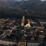 apposizione croce campanile duomo sant'agata de' goti